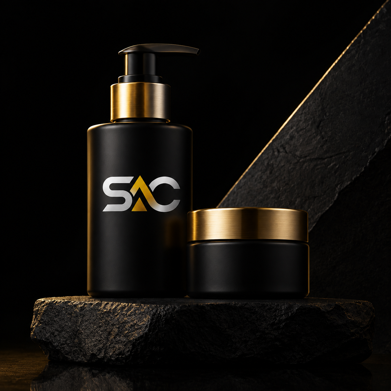 Brand & Product Visuals example branded with the Smart Ad Crea monogram
